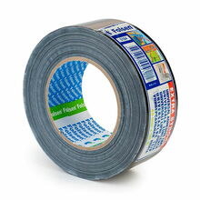 Kangasteip Folsens, niiskuskindel, 48 mm x 50 m, must