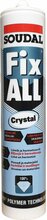 Liimhermeetik Soudal Fix All Crystal, läbipaistev, 290 ml