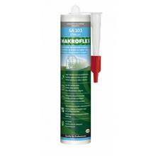 Universaalne silikoonhermeetik Makroflex GA 103, läbipaistev, 300 ml