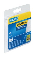 Universaalsed liimipulgad Rapid, 12 mm, 125 g, läbipaistev