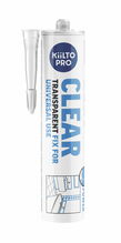 Liim-hermeetik Kiilto Clear, läbipaistev, 290 ml