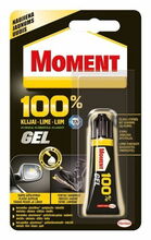 Universaalne liim Moment 100 proc. Gel, 8 g, läbipaistev