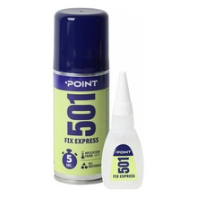 Sekundliim aktivaatoriga Point 501 Fix Express, 100 ml