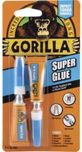 Universaalsed kiirliimid Gorilla Superglue, 2x3 g