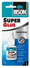 Liim Bison Super Glue Industry, 20 g