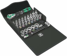 Padrunvõtmete komplekt Wera 8100 SB All-in Zyklop Speed, 3/8, 35 tk