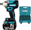 Akulöökkruvikeeraja Makita DTW300TJX7, 18V, 2x5.0Ah, 1/2, 330 Nm