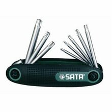 Kokkupandav TORX võtmete komplekt SATA TT9-T40, 8 tk
