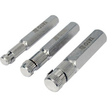 Toruvõtmete komplekt Yato YT-21793, 3/8, 1/2, 3/4