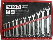 Kombineeritud võtmete komplekt Yato YT-0362, 8-24 mm, 12 tk