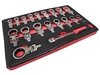 Mutrivõtmete komplekt Essen Tools RWS19, 8 - 22 mm, 19 tk