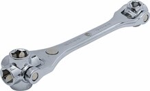 Spetsiaalne mutrivõti Kraftmann 7075, 8-in-1, 12-19 mm