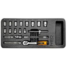 Padrunvõtmete komplekt Neotools Neo 84-237, 19 tk