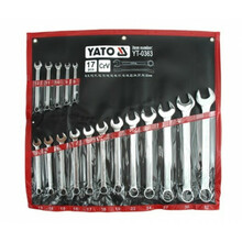 Kombineeritud mutrivõtmete komplekt Yato YT-0363, 8-32 mm, 17 tk
