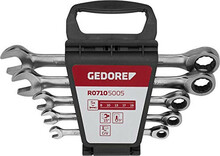 Põrkvõtmete komplekt Gedore red, 5-osaline, 8-19 mm