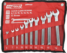 Kombineeritud võtmete komplekt AWTOOLS AW39813, 6-19 mm, 10 tk