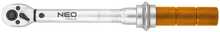 Pöördemomendi võti NEO TOOLS, 1/4, 5-25 Nm, 250 mm
