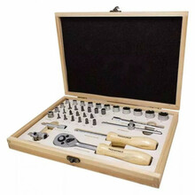 Padrunvõtmete komplekt Rockforce RF-2382-5, 1/4, 38 tk