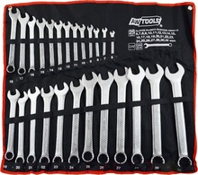 Kombineeritud mutrivõtmete komplekt Awtools AW40118, 6-32 mm, 25 tk