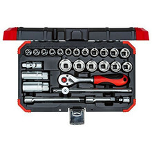 Padrunvõtmete komplekt Gedore R59003026, 3/8, 26 tk