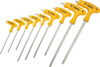 Torx võtmete komplekt Topex 35D968, T10-T50, 9 tk