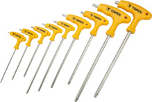 Torx võtmete komplekt Topex 35D968, T10-T50, 9 tk