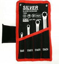 Torx silmusvõtmete komplekt Silver 10988, 4 tk