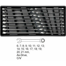 Kombineeritud mutrivõtmete komplekt Yato YT-5531, 6-21 mm, 16 tk