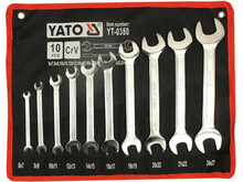 Kahepoolsete võtmete komplekt Yato YT-0380, 6-27 mm, 10 tk