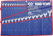 Kombineeritud võtmete komplekt King Tony 6-32 mm, 26 tk