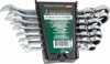Mutrivõtmete komplekt Rockforce RF-51072F, 7 tk, 8-19 mm, liigendiga