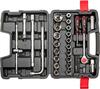 Pistikuvõtmete komplekt Top Tools 38D550, 1/4, 1/2, 47 tk