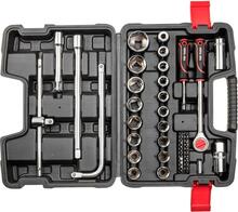 Pistikuvõtmete komplekt Top Tools 38D550, 1/4, 1/2, 47 tk