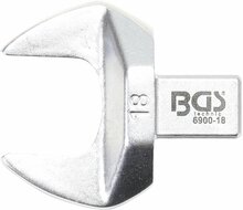 Mutrivõti BGS TECHNIC 6900-18, lapik avatud tüüp, 18 mm