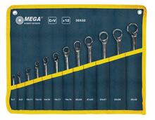 Rõngasvõtmete komplekt Mega 36532, 6-32 mm, 12 tk