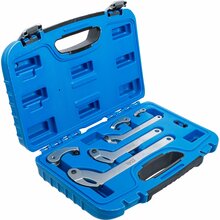 Konksmutrivõtmete komplekt BGS TECHNIC 8542, 35-120 mm, 8 tk