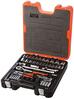 Mutrivõtmete komplekt Bahco S800, 1/2, 1/4, 80 tk