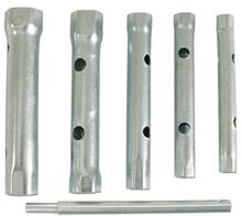 Kahepoolsete toruvõtmete komplekt Mega 36206, 8-17 mm, 6 tk