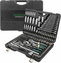 Tööriistakomplekt Rockforce RF-38841+3, 219 tk, 1/4, 3/8, 1/2