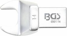 Mutrivõti BGS TECHNIK 6901-14, sisestatav, avatud tüüp, 14 mm