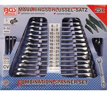 Kombineeritud võtmete komplekt Bgs Technic 1190, 6-32 mm, 25 tk