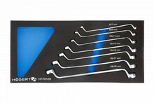 Mutrivõtmete komplekt Hogert HT7G122, 6,0-19 mm, 7 tk