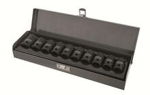 Löökpadrunite komplekt Proline 18490, 1/2 tolli, 10 tk, 10-22 mm, CrMo