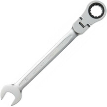 Kombineeritud mutrivõti Hogert HT1R055, 15 mm, CrV, 72T