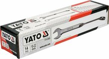 Kombineeritud mutrivõtmete komplekt Yato YT-01865, 10-32 mm, 14 tk