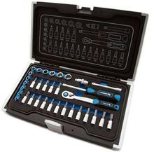 Tööriistakomplekt Hogert HT1R464, 34 tk, 1/4