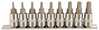 Padrunite ja otsikute komplekt Ellient Tools GB7018, 9 tk