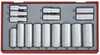 Padrunvõtmete komplekt Teng Tools TT3816, 16 tk