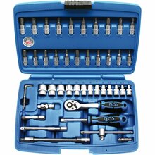 Padrunvõtmete ja võtmete komplekt BGS Technic 2145, 46 tk