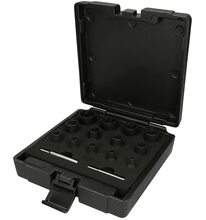 Spiraalpadrunite komplekt KS TOOLS, 15 tk, 6-27 mm